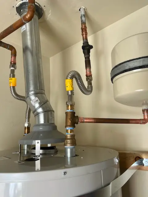 Water heater installation and plumbing repair in Hebron